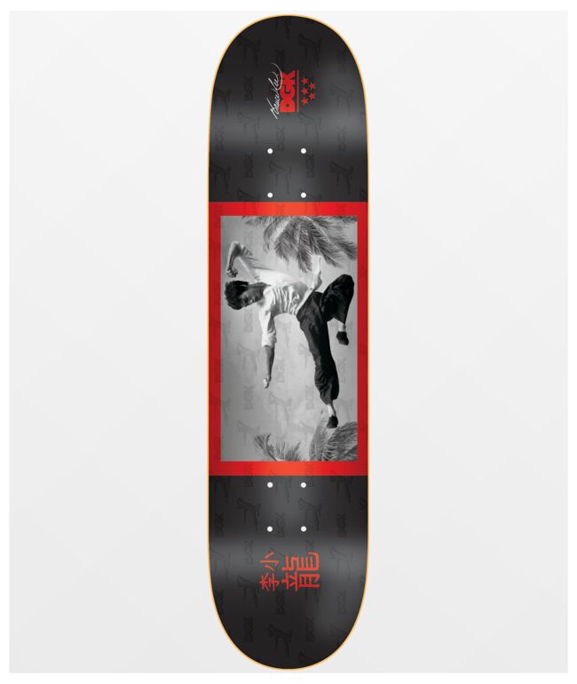 DGK x Bruce Lee Flying Man 8.25" Skateboard Deck